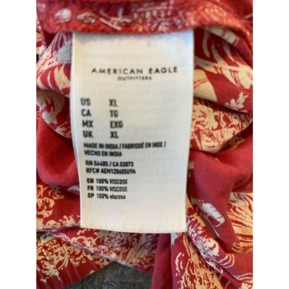 *DISCOUNTED SHIPPING!!* American Eagle Cropped Shirt Size XL - Picture 5 of 5